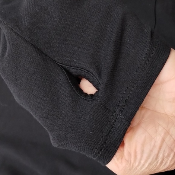 Pretty Little Things Black Zip Cat Suit Size US 12 stretch mock collar - Picture 9 of 10